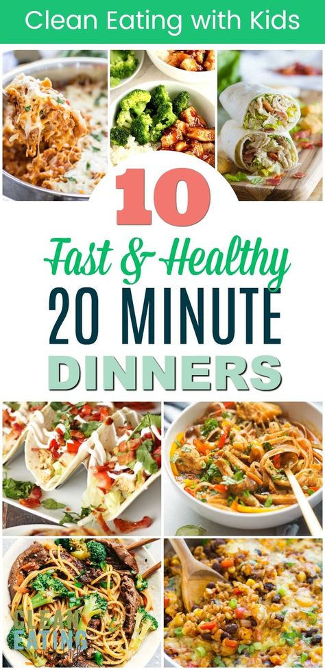 Healthy Family Eating, Diet Friendly Dinners, Fast Healthy Family Dinners, Healthy Fast Meals Dinners, Fast And Easy Healthy Dinners, Healthier Meals For Family, Week Of Dinners Families, Fast Healthy Dinners For Family, Healthy Family Friendly Recipes