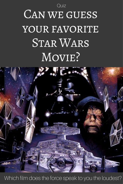 The Star Wars franchise started in 1977 and was an immediate success. With nine movies and counting since early 2017, it is time to step back and figure out which Star Wars movie is your favorite. Think you know? Take this quiz, and we'll tell you! Star Wars Quizzes, Star Wars Quiz, Star Wars Drinks, Movie Quizzes, Chewie Star Wars, Nine Movie, Star Wars Sith, Star Wars Quotes, Geek Girl