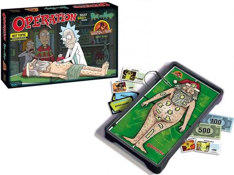 Rick and Morty Anatomy Park Edition Operation Board Game High On Life Game, Operation Board Game, Anatomy Park, High On Life, Operation Game, Rick And Morty Poster, Life Game, Rick Sanchez, Rick Y Morty