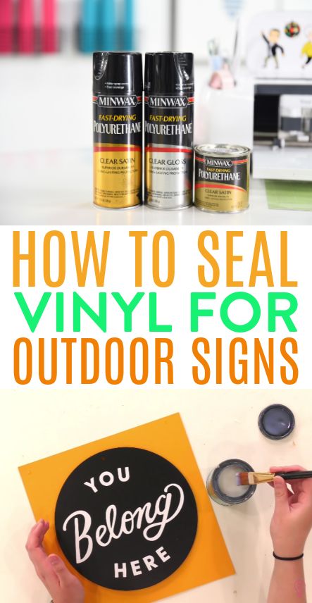 Outdoor Sign Ideas For Business, Cricut Outdoor Sign, Sealing Vinyl On Wood, How To Make Wood Signs With Cricut, How To Make Signs With Cricut, Cricut Outdoor Signs, Wood And Vinyl Projects, Signs To Make With Cricut, Cricut Wood Sign Ideas