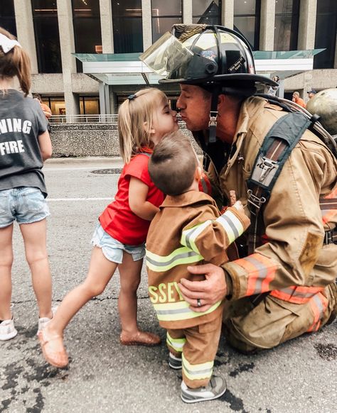 Firefighter Relationship Goals, Firefighter Graduation Pictures, Firefighter Boyfriend Aesthetic, Upstead Aesthetic, Firefighter Portraits, Firefighter Couple Pictures, Firefighter Aesthetic, Firefighter Men, Firefighter Husband