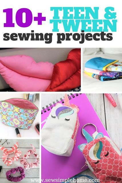 Sewing Projects For Teens, Teen Sewing Projects, Simple Sewing Projects, First Sewing Projects, Original Hem, Hand Sewing Projects, Christmas Sewing Projects, Sewing Machine Projects, Sew Simple