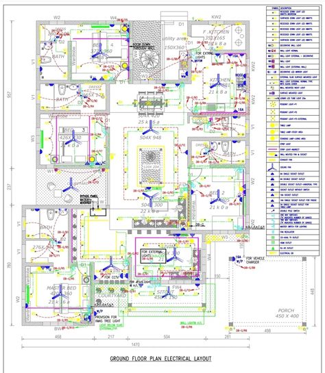 Electric Drawing Plan, Interior Electrical Layout, Electrical Layout Plan Interior Design, Electrical Layout Plan Office, Autocad Electrical Drawings, Electric Plan Layout, Electrical Layout Plan Home, House Electrical Wiring Plan, Electrical Floor Plan