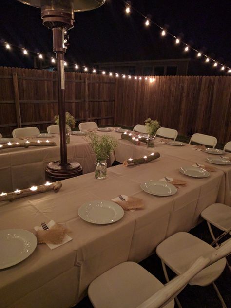 Backyard Party on a Budget Backyard Party Decorations Birthday, Outdoor Dinner Party, Backyard Party Decorations, Backyard Dinner Party, Backyard Birthday Parties, Dinner Party Decorations, Outdoor Dinner Parties, Backyard Birthday, Birthday Dinner Party