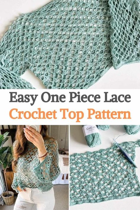 Open Knit Crochet Top, Lace Sweater Crochet Pattern, Crochet Flower Lace Sweater, Crochet Open Sweater Free Pattern, Lacy Sweater Crochet Pattern, Crochet Patterns Using Lace Weight Yarn, 300 Yd Crochet Pattern, Crochet Lace Work, Crochet Sweater Open Stitch