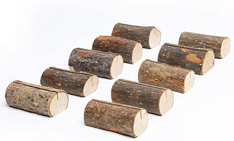 Amazon.com: senover Rustic Real Wood Place Card Holders Table Numbers Holder Stand Memo Holder Card Photo Picture Note Clip Holders for Wedding Party Christmas Table Number Sign: Home & Kitchen Gold Table Number Holders, Wood Place Card Holders, Wedding Table Name Cards, Table Number Sign, Log Table, Table Number Holders, Table Card Holder, Rustic Wooden Table, Memo Holder