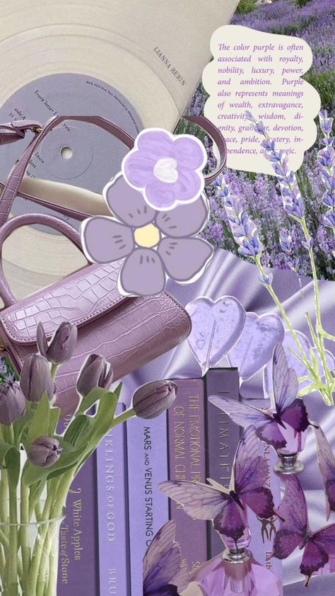 Lavender dreams #lavender #lilac #purple #aesthetic #collage Lilac Purple Aesthetic, Purple Aesthetic Background, Desain Quilling, Iphone Wallpaper Classy, Pretty Wallpapers Tumblr, Authentic Beauty, Aesthetic Wallpaper Iphone, Cocoppa Wallpaper, Lavender Aesthetic