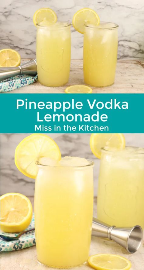 Mixed Drinks With Taylor Port, Vodka And Water Drinks, Citron Vodka Cocktails, 2 Gallon Alcoholic Drink Recipes, Pitcher Cocktails Summer, Vodka Lemonade Pitcher, Alcoholic Lemonade Drinks, Patio Drinks, Alcoholic Popsicles