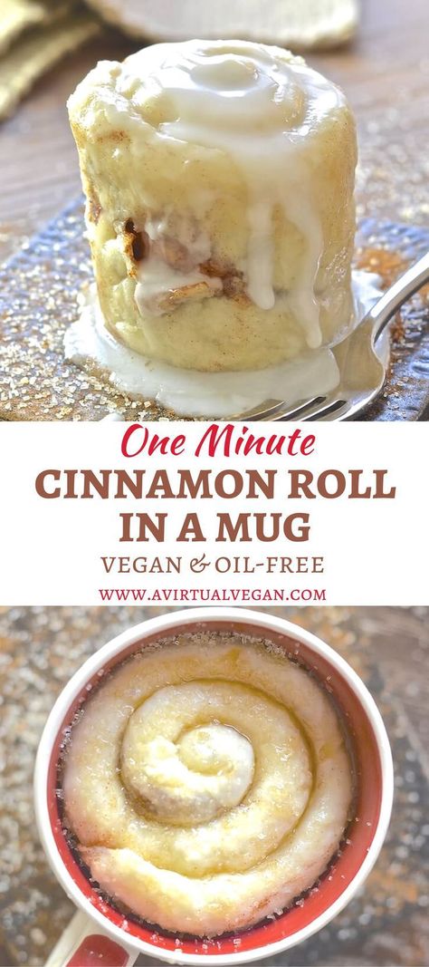 Cinnamon Roll In A Mug, Weight Watcher Desserts, Cheesecake Vegan, Mug Cakes, Mug Recipes, In A Mug, Microwave Recipes, Think Food, Chicken Wraps