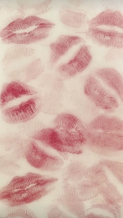 #kiss #kisswallpaper Hot Pink Kiss Lips Wallpaper, Kiss Mark Aesthetic Wallpaper, Lip Stickers Kiss, Wallpaper Kiss Lips, Kissing Template, Black Kisses Wallpaper, Kiss Wallpapers Aesthetic, Kiss Mark Wallpaper, Kiss Lockscreen