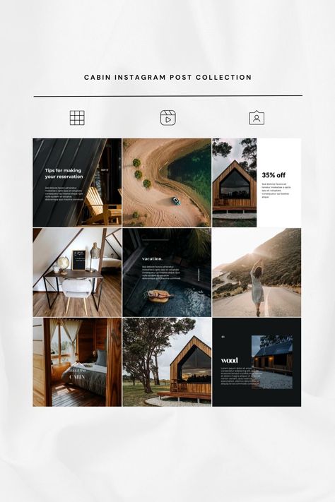 Airbnb Instagram feed features photos and videos of homes and experiences from around the world, curated by Airbnb's community of #Instagram_Design #Lodge_Ideas #Instagram_Design_Layout #Social_Media_Design_Inspiration Hotel Marketing Design, Instagram Photoshop, Lodge Ideas, Instagram Design Layout, Hotel Marketing, Instagram Feed Layout, Visual Strategy, Hotel Inspiration, Instagram Grid