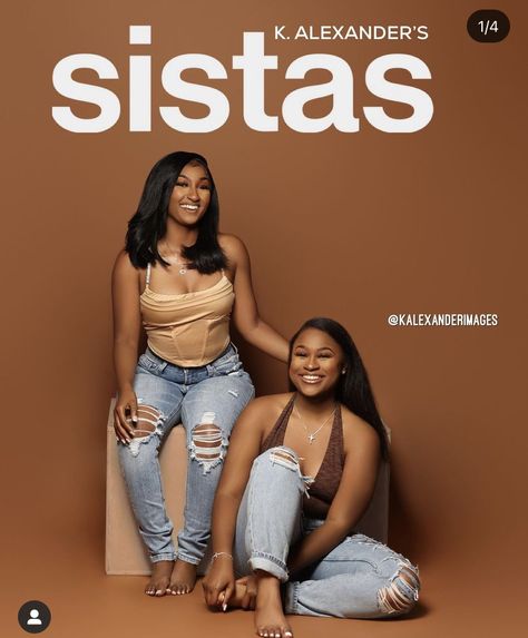 Bestie Photoshoot Ideas Black Women, Twin Sweet 16 Photoshoot, Birthday Twin Photoshoot Ideas, Sister Holiday Pictures, Sister Shoot Ideas Photo Sessions, Sister Birthday Photoshoot Ideas, Sister Photoshoot Black Women, Black Sisters Photoshoot, Gems Photoshoot