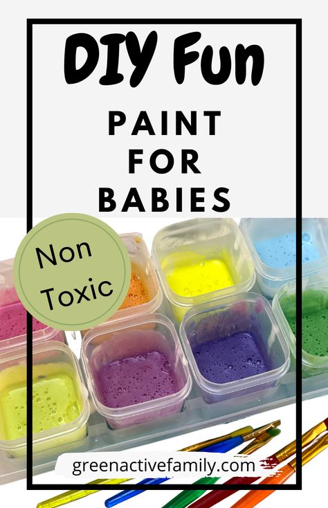 Diy Bath Paint, Baby Detox Bath, Non Toxic Diy, Mess Free Painting For Baby, Diy Non Toxic Play Dough, Bath Paint For Kids Diy, Baby Safe Paint, Nontoxic Baby Products, Painting Bathtub