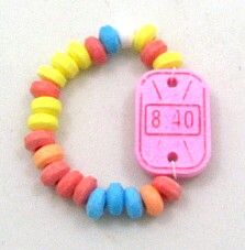 Candy watches Old School Candy, Candy Watch, Gourmet Food Store, Candy Bracelet, Retro Sweets, Sweet Time, 90s Memories, Candy Necklaces, Good Old Times