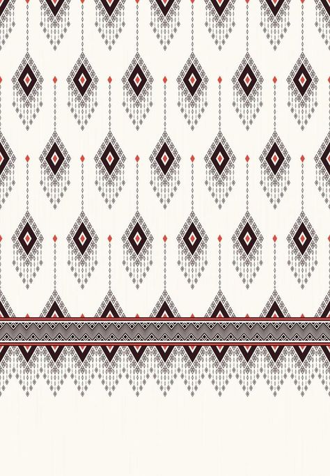 Vertical ikat geometric traditional style with beige tone color seamless pattern and line texture background. Use for fabric, textile, decoration elements. Fabric Textures Patterns, Digital Print Fabric Textiles, Geometric Fabric Patterns, Line Texture Pattern, Shirt Layout, Geometric Print Pattern, Geometrical Motifs, Textile Design Pattern, Textile Pattern Texture