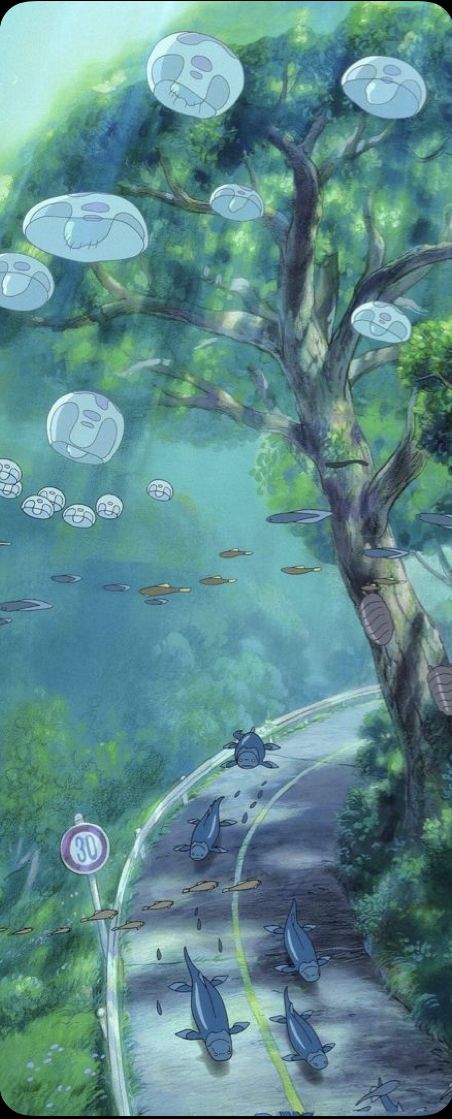 Ponyo Anime, Studio Ghibli Films, Art Studio Ghibli, Underwater Wallpaper, Personajes Studio Ghibli, Studio Ghibli Background, Scene Wallpaper, Ghibli Artwork, Studio Ghibli Movies