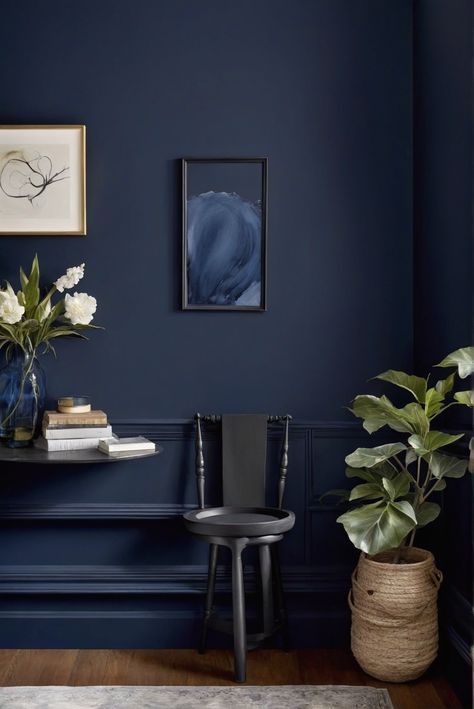 1. Blue Black Paint Colors 
2. Interior Design Trends 
3. 2024 Color Trends 
4. Home Decorating Ideas Dark Blue Bathroom Walls Paint, Kitchen In Blue Colour, Interior Paint Blue, Black Blue Wall Paint, Navy Blue Office Paint Color, Blue Slate Paint Color, Darkest Navy Blue Paint, Dark Blue Wall Color Paint Colours, Sherwin Williams Deep Blue Paint Colors