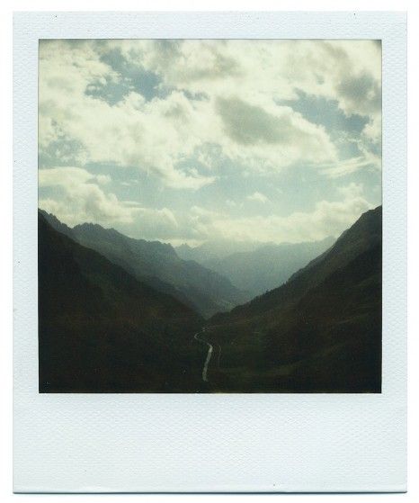 #mountain #sky #clouds #switzerland #polaroid Switzerland, Tapestry, Photography, Art