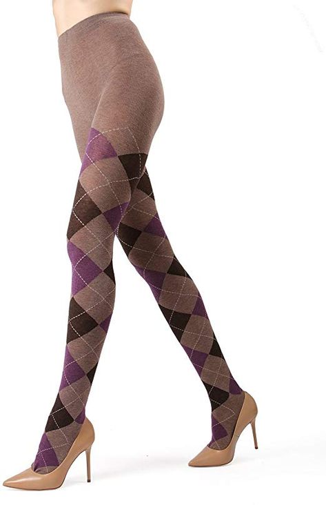 Sweater Tights, Winter Tights, Cotton Tights, Dark Coquette, Star Leggings, Tight Sweater, Argyle Pattern, Patterned Tights, Textured Sweater