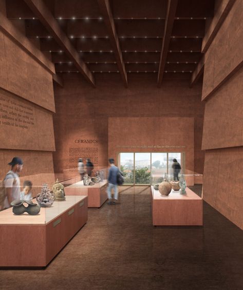 Adjaye Associates reveals vision for Edo Museum of West African Art West African Art, African Museum, Museum Plan, Master Thesis, Museum Interior, Benin City, Lobby Interior, The Royal Collection, Museum Architecture