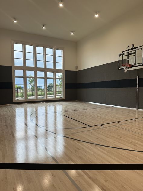 Volleyball Court In House, Home Volleyball Court, Indoor Basketball Court In House, At Home Volleyball, Home Basketball Court, Preppy House, Volleyball Court, Indoor Basketball Court, Basketball Courts