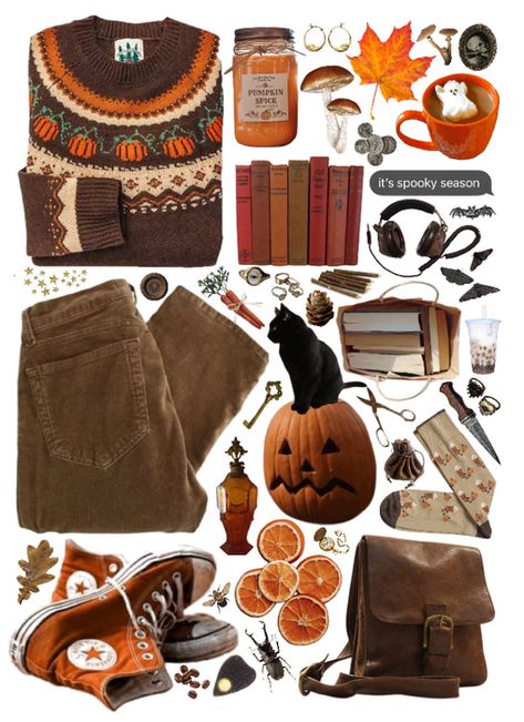 Samhain Outfit, Witchy Autumn Outfits, Outfit Ideas For Travel, Gold Png, Cottagecore Dark, Witch Core, Black Png, Organizer Purse, Alchemy Gothic