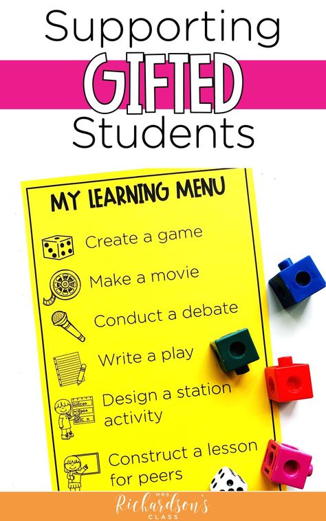 Gifted Classroom Ideas, Gifted And Talented Classroom, Gifted Students Activities, Gifted And Talented Activities, Target Classroom, Gifted Classroom, Gifted Learners, Worksheets For Elementary, Differentiating Instruction