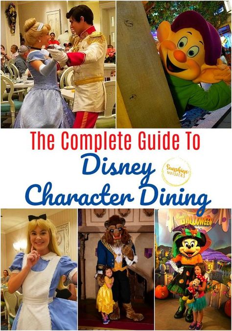 One of the perks of staying at a Walt Disney World resort or going to a Walt Disney World theme park is the chance to enjoy a character meal. The best way to meet several characters without waiting in long lines is to make reservations for Disney character dining. Even The Four Seasons has a welcome breakfast with Goofy, but here are all the other character dining experiences in the Disney Parks and resorts. Disney Character Breakfast, Disney Character Meals, Disney Character Dining, Dining At Disney World, Disney Inspired Food, Walt Disney Characters, Disney World Vacation Planning, Character Dining, Disney World Characters