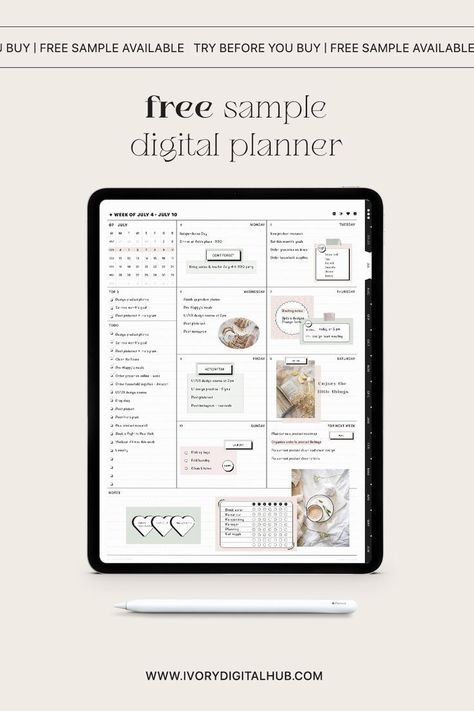 Free Digital Planner, GoodNotes Planner Free, Digital Planner, GoodNotes Digital Planner, Freebies To Do List Planner Ideas, Digital Goal Planner, College Digital Planner, Ipad Goals Template, Digital Planner Ideas Free, Digital Planner Inspiration Layout, Digital Planning Inspiration, Digital Planner Layouts, Digital Content Planner