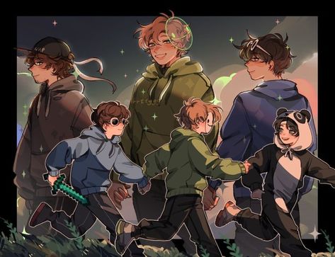 Dream Team Fanart, Marvel Character Design, Mc Wallpaper, Dream Friends, Dream Artwork, Writing Art, Minecraft Art, Anime Drawings Boy, Dream Art