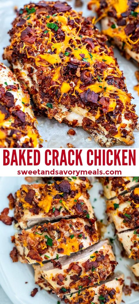 Savory Meals, Diner Recept, Best Chicken Recipes, Sweet And Savory, Chicken Dinner Recipes, Baked Chicken, Side Dish Recipes, Chicken Dinner, Family Dinner