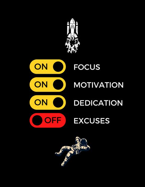 No Excuses Quotes Motivation, Work Mode On Wallpaper, Take Action Wallpaper, Work Out Motivation Quotes, Motivational Wallpaper Pc, Focus Wallpaper Aesthetic, Motivation Poster Design, Quotes About Focus, Focus Quotes Motivation