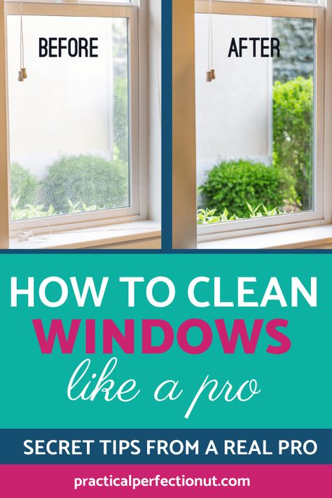 Cleaning Outside Windows, Window Cleaning Tips, Window Cleaning Solutions, Professional Window Cleaning, Cleaning Windows, Clean Windows, Cleaning Fun, Housekeeping Tips, Indoor Window