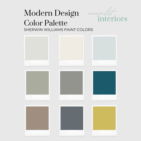 Color Harmony Interior Design, Home Paint Color Palette, Modern Craftsman Interior, Beach House Color Palette, Modern Farmhouse Color Palette, Color Palette Interior, Color Palette Home, House Color Palette, Farmhouse Color Palette