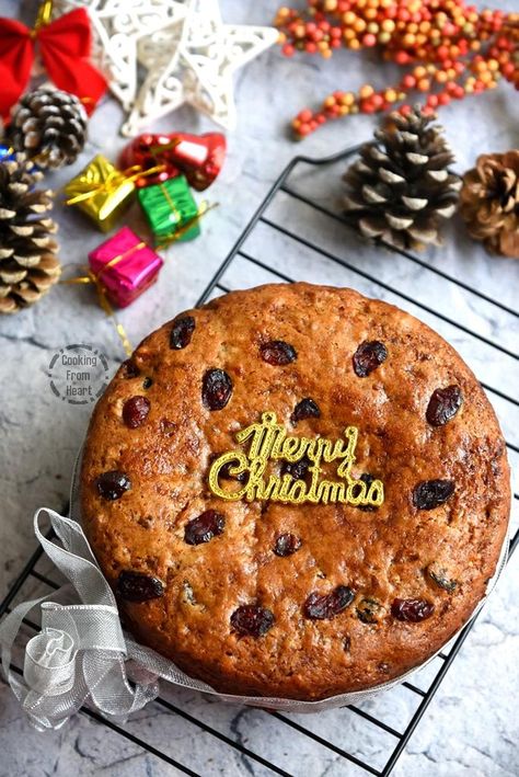 Christmas Plum Cake Photography, Plum Cake Photography, Eggless Plum Cake Recipe, Christmas Plum Cake Recipe, Christmas Plum Cake, Plum Cake Recipe, Plum Cakes, Christmas Pudding Recipes, Eggless Cakes