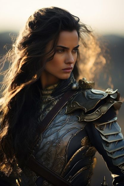 Women In Armor Aesthetic, Book Character Female, Fighter Woman Aesthetic, Female Warrior Aesthetic, Warrior Female Art, Illyrian Leathers, Dammon Bg3, Warrior Woman Aesthetic, Female Fighter Aesthetic