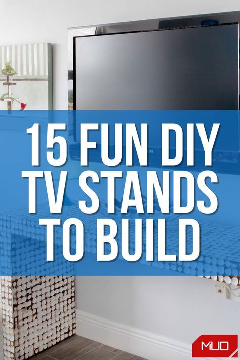 Low Profile Tv Stand Diy, Unusual Tv Stand, Diy Tv Legs Ideas, Diy Low Tv Stand, Tv Stand Small Space, Unusual Tv Stand Ideas, How To Make Tv Stand, Easy Tv Stand Diy, Diy Dresser Into Tv Stand