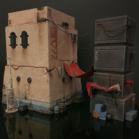 Star Wars Legion: JEDHA CITY Gaming Board Star Wars Legion Diorama, Star Wars Diorama Diy, Jedha Star Wars, Star Wars Buildings, Jedha City, Star Wars Legion Terrain, Star Wars Action Figures Display, Star Wars Legion Miniatures, Star Wars Diorama