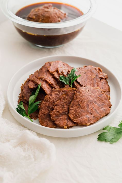 Instant Pot Braised Beef, Chinese Braised Beef, Braised Beef Shank, Instant Pot Chinese, Beef Rolls, Green Onion Pancake, Onion Pancake, Pork Hock, Beef Roll