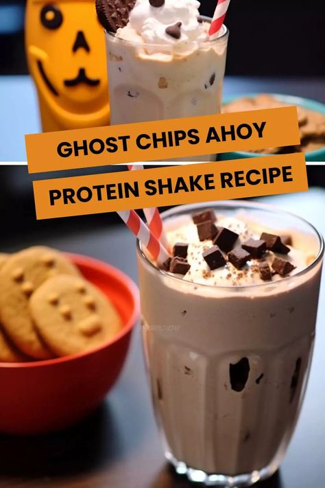 Ghost Chips Ahoy Protein Shake Recipe – Hungarian Chef Ghost Protein Powder Shake Recipes, Ghost Protein Shake Recipes, Ghost Whey Protein Recipes, Chips Ahoy Protein Recipes, Chips Ahoy Protein Shake, Ghost Protein Powder Recipes Chips Ahoy, Ghost Nutter Butter Protein Recipes, Ghost Protein Recipes, Ghost Chips Ahoy Protein Recipes