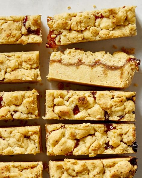 Berry Shortbread Bars, Brown Butter Shortbread, Strawberry Jam Shortbread Bars, Brown Butter Raspberry Shortbread, Brown Sugar Shortbread Caramel Bars, Honey Baked Ham, Cheesy Garlic Bread, Baking With Honey, Slow Cooker Beef Stew