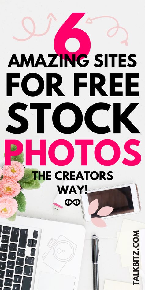 6 Amazing Free Stock Photo Sites for Creators!  If you don’t need to cost at stock photos, now you can get free photos from contributors directly from the best free stock photo sites. It’s free to use them for commercial and non-commercial purposes — no need to ask permission from contributors directly.  #StockPhotos #StockPhotosforBloggers #StockPhotoSites Best Stock Photo Sites, Amazing Websites, Beginner Blogger, Photo Website, Photo Site, Waste Time, Blog Tools, Free Stock Video, Stock Photography Free