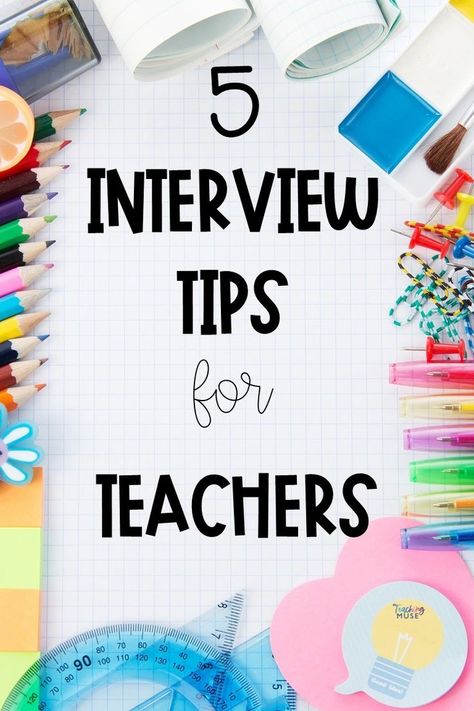 Looking to land your dream teaching job? Get prepared with these 5 essential interview tips for new teachers! Learn how to ace your next job interview and make sure you stand out from the other candidates. Interview Tips For Teachers, Teacher Job Interview, Teaching Job Interview, Teacher Nails, Teaching Interview, Teacher Interview, Teaching Portfolio, Teacher Interviews, Job Interview Preparation