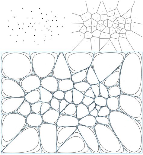 Voronoi Pattern, Voronoi Diagram, Generative Design, Parametric Design, Model Drawing, Textures Patterns, Design Projects, Geometry, Concept Design