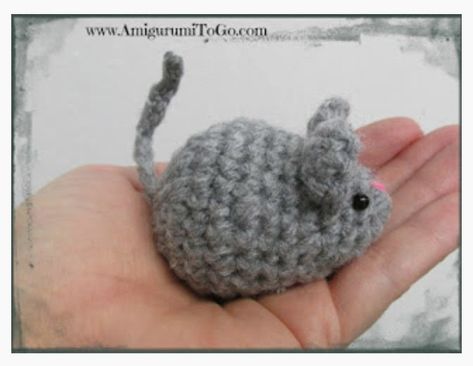 50 Shades of Grey Crochet Crocheted Mouse, Kat Haken, Catnip Mouse, Crochet Cat Toys, Crochet Cat Pattern, Crochet Mouse, Haken Baby, Crochet Animal Patterns, Crochet Cat