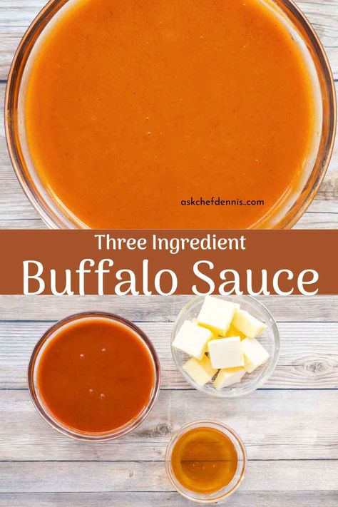 Tangy, spicy, and just a little sweet, my homemade buffalo wing sauce is so much better than using ready-made sauce, and my easy recipe only takes 5 minutes to make. Buffalo Wing Sauce Recipe Easy, Wings Sauce Recipe Easy, Mild Buffalo Sauce Recipe, Buffalo Sauce Recipe Easy, Hot Wing Sauce Recipe, Buffalo Wings Sauce Recipe, Easy Homemade Buffalo Sauce, Homemade Wings, Franks Buffalo Sauce