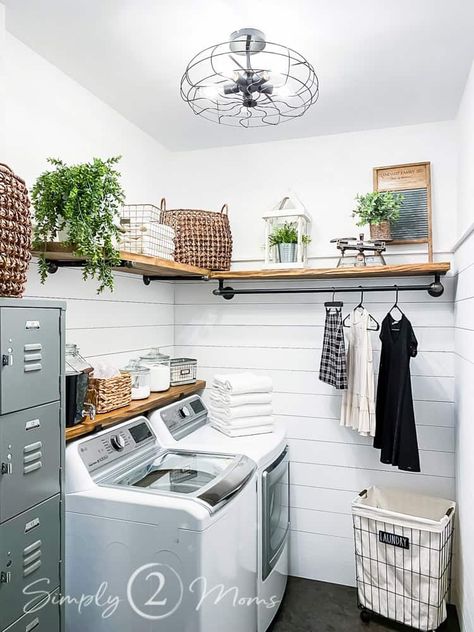 Laundry Room Redesign, Laundry Quotes, Laundy Room, Laundry Room Update, Dream Laundry Room, Basement Laundry, Laundry Room Renovation, Laundry Room Ideas, Farmhouse Laundry Room