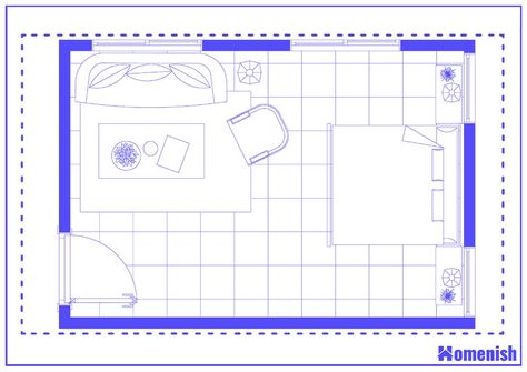 12 Bedroom with a Couch Layouts (with Floor Plans) - Homenish Couch In Bedroom Layout, Couch And Tv In Bedroom, Bedroom With Sofa Ideas Layout, Bedroom With Loveseat Layout, Master Suite Layout With Sitting Area Floor Plan, Loveseat In Bedroom Master Suite, Couch In Master Room, Bedroom With Sitting Area Layout, Bedroom And Living Room In One Layout