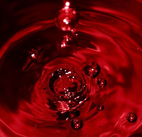 Red Aesthetic Grunge, Red Liquid, I See Red, Red Water, Simply Red, Red Icons:), Water Droplets, Aesthetic Colors, Blood Red