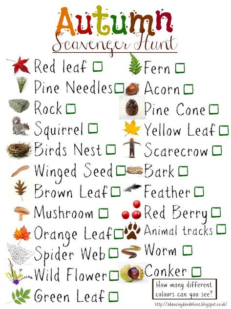 Autumn Scavenger Hunt, Fall Scavenger Hunt, Nature Scavenger Hunt, Scavenger Hunt For Kids, Autumn Activities For Kids, Fall Preschool, Fall Crafts For Kids, Autumn Crafts, Activity Sheets